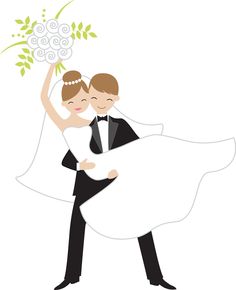 236x290 Wedding Clip Art Bride And Groom Have A Look