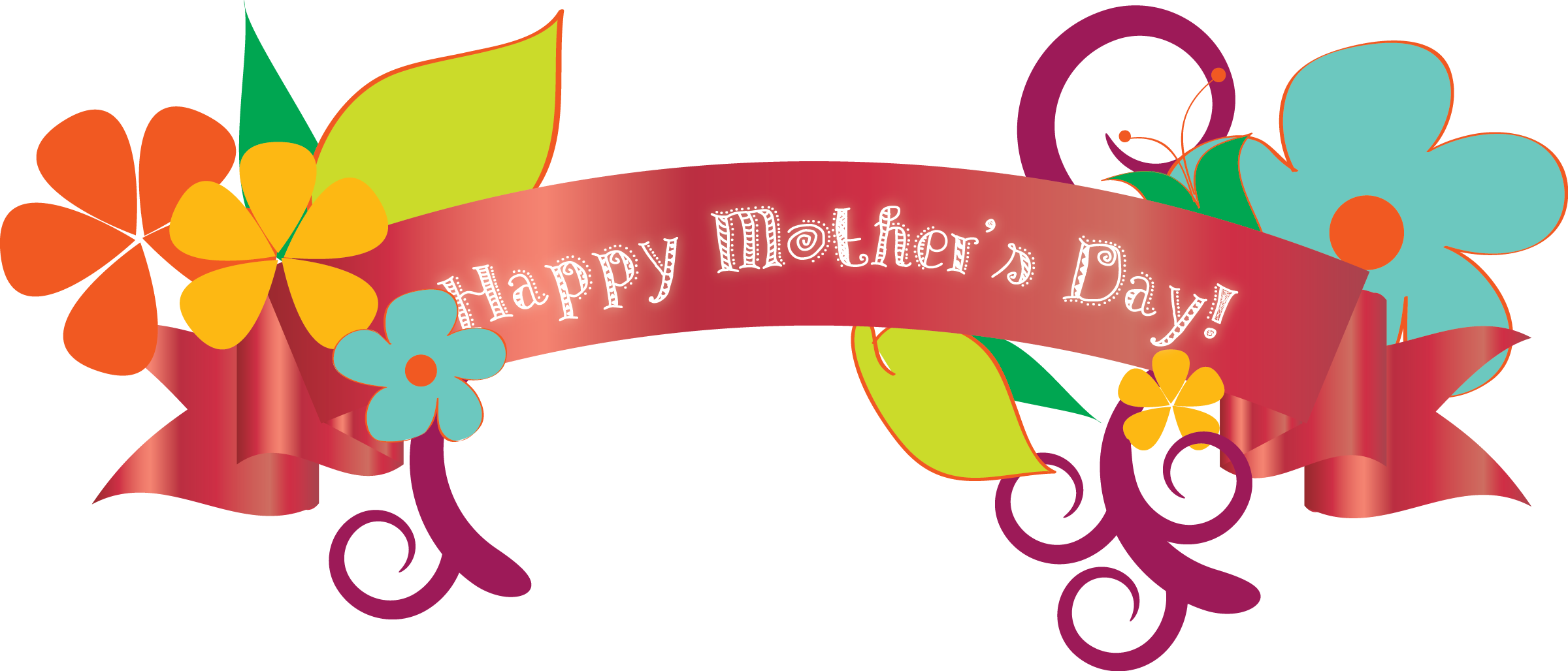2400x1028 Happy Mothers Day Mother Clip Art Clipart Images Net Clipartbarn