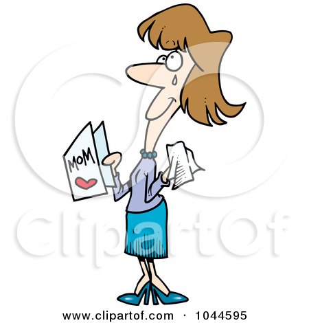 450x470 Royalty Free (Rf) Clip Art Illustration Of A Cartoon Mother
