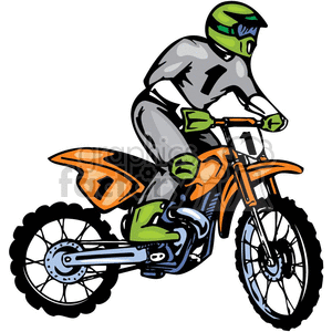 300x300 Royalty Free Mx Motocross007 369871 Clip Art Images, Illustrations