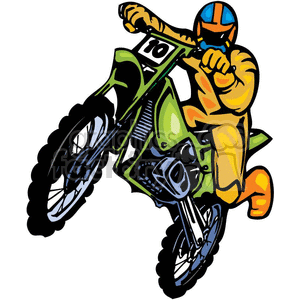 300x300 Clip Art Sports Motocross And More Related Vector Clipart