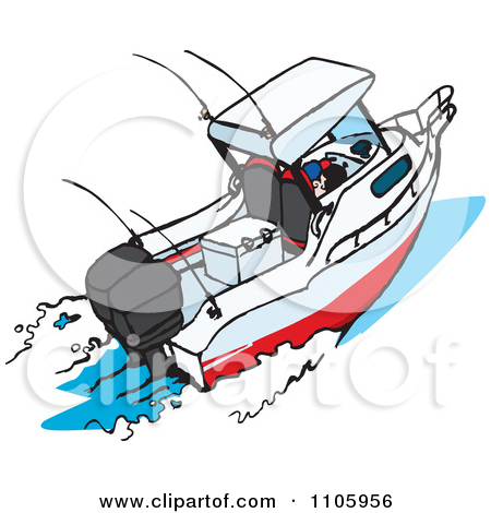 450x470 Motor Boat Engine Clipart