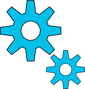 285x298 Gears Motion Motor Engine Clip Art Free Vector 4vector