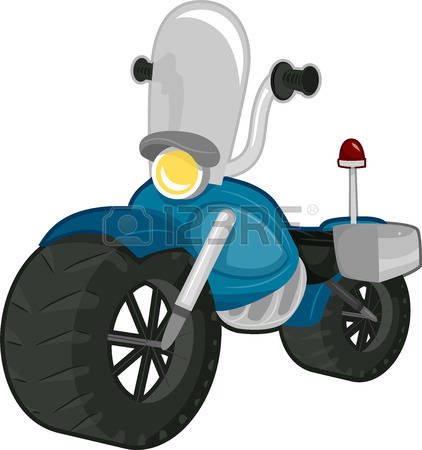 422x450 Police Clipart Motor Bike