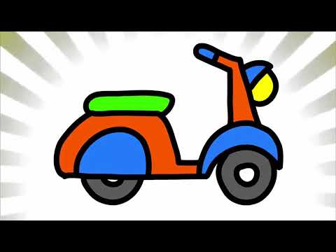 480x360 Spiderman Motorcycle Coloring Pages, Superheroes Motorbike, Bike