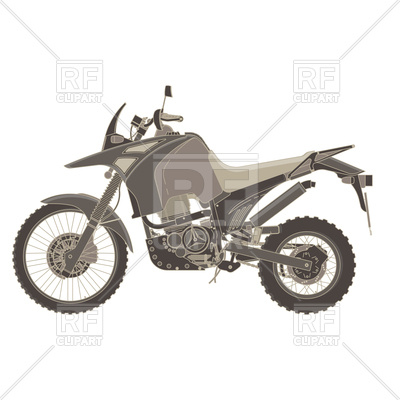 400x400 Motorbike Grey Icon