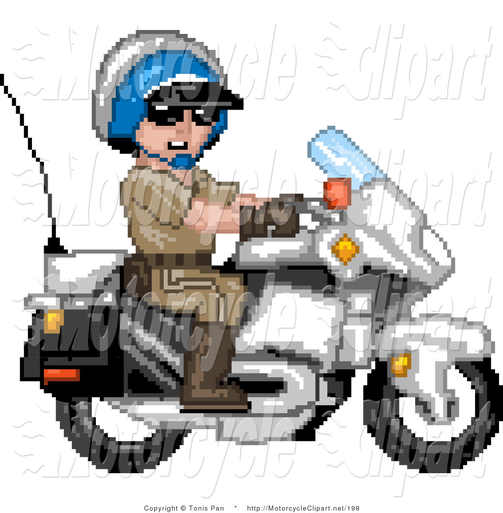 1024x1044 Police Motorcycle Clipart Police Bike1