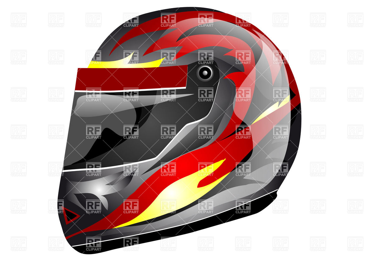 1200x849 Crash (Sport) Motorcycle Helmet With Face Guard Royalty Free