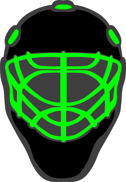 414x599 Hockey Helmet Clip Art