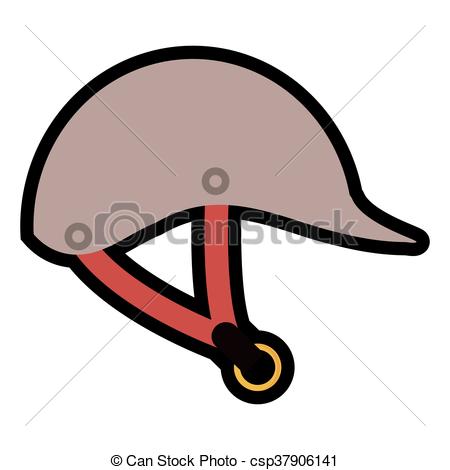 450x470 Horse Ridding Concept. Helmet Icon. Vector Graphic. Horse Eps