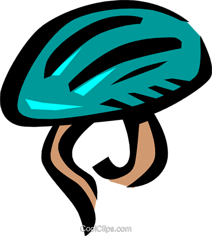 430x480 Bike Helmets Royalty Free Vector Clip Art Illustration Hous0507