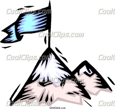 375x356 Peak Clipart Mountain Summit