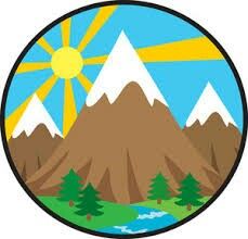 229x220 Mountain Landscape Clipart