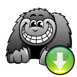324x324 Cartoon Gorilla Image Download Cartoon