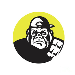 300x300 Gorilla Digital Art