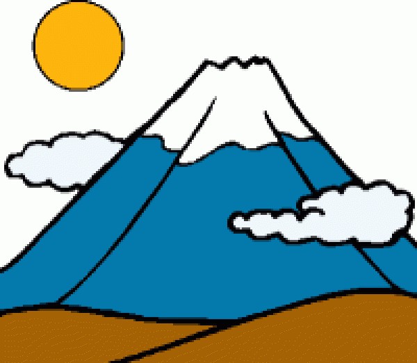 600x522 Mountain Clip Art Clipartlook