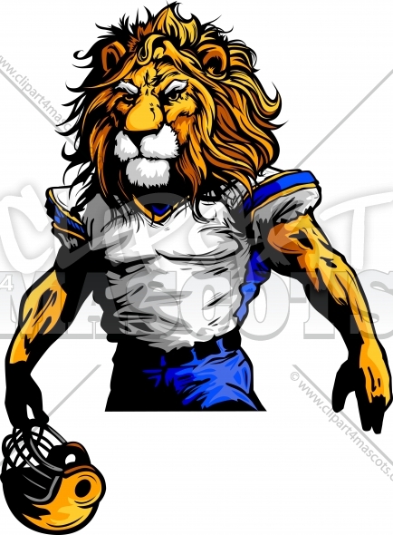 434x590 Lion Football Clipart Amp Lion Football Clip Art Images