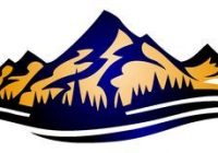 200x140 Fresh Design Mountain Range Clipart Snowy Clip Art Vector