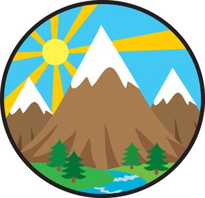 300x289 Mountain Images Clip Art
