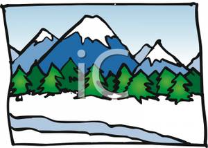 300x214 Mountain Range Clip Art Clipart Panda