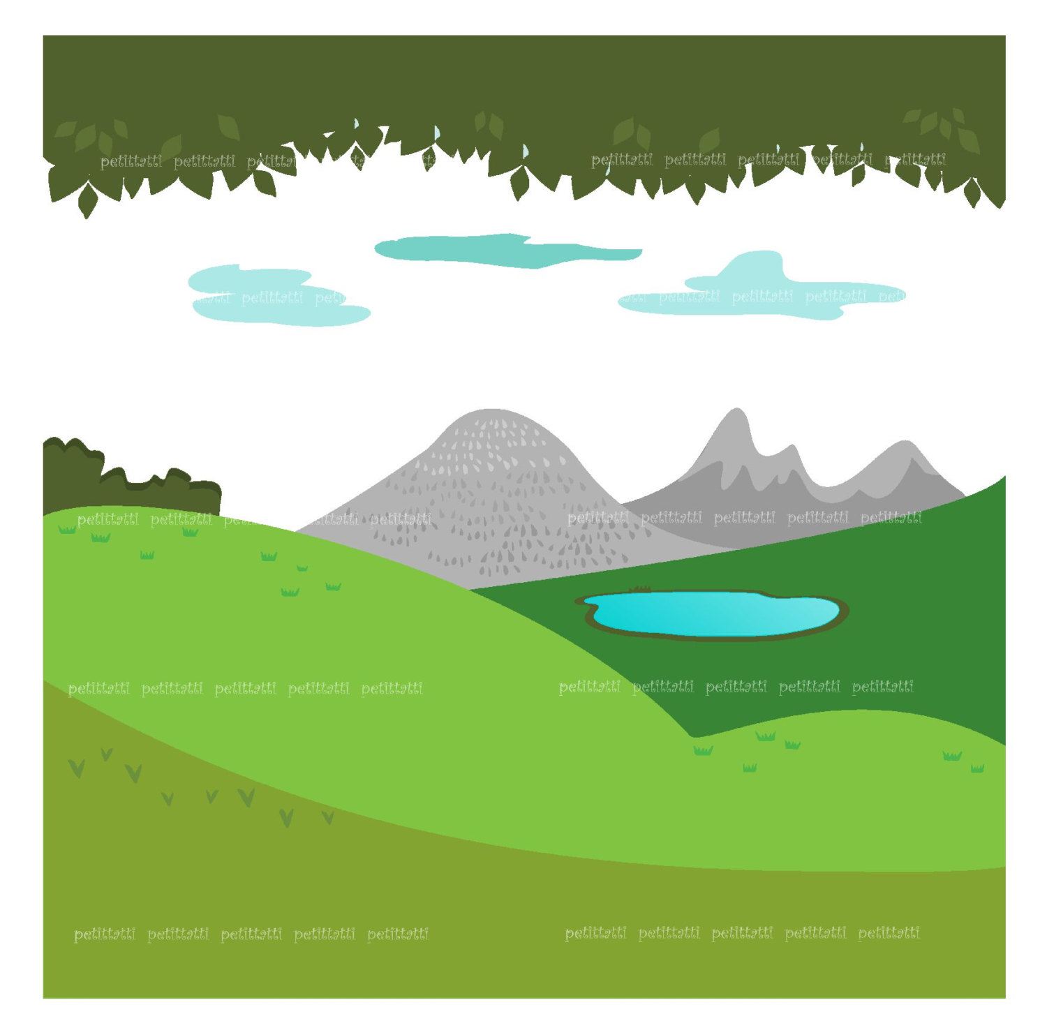 1500x1473 On Sale Dinosaur Digital Clip Art, Background Clip Art, Grass Clip