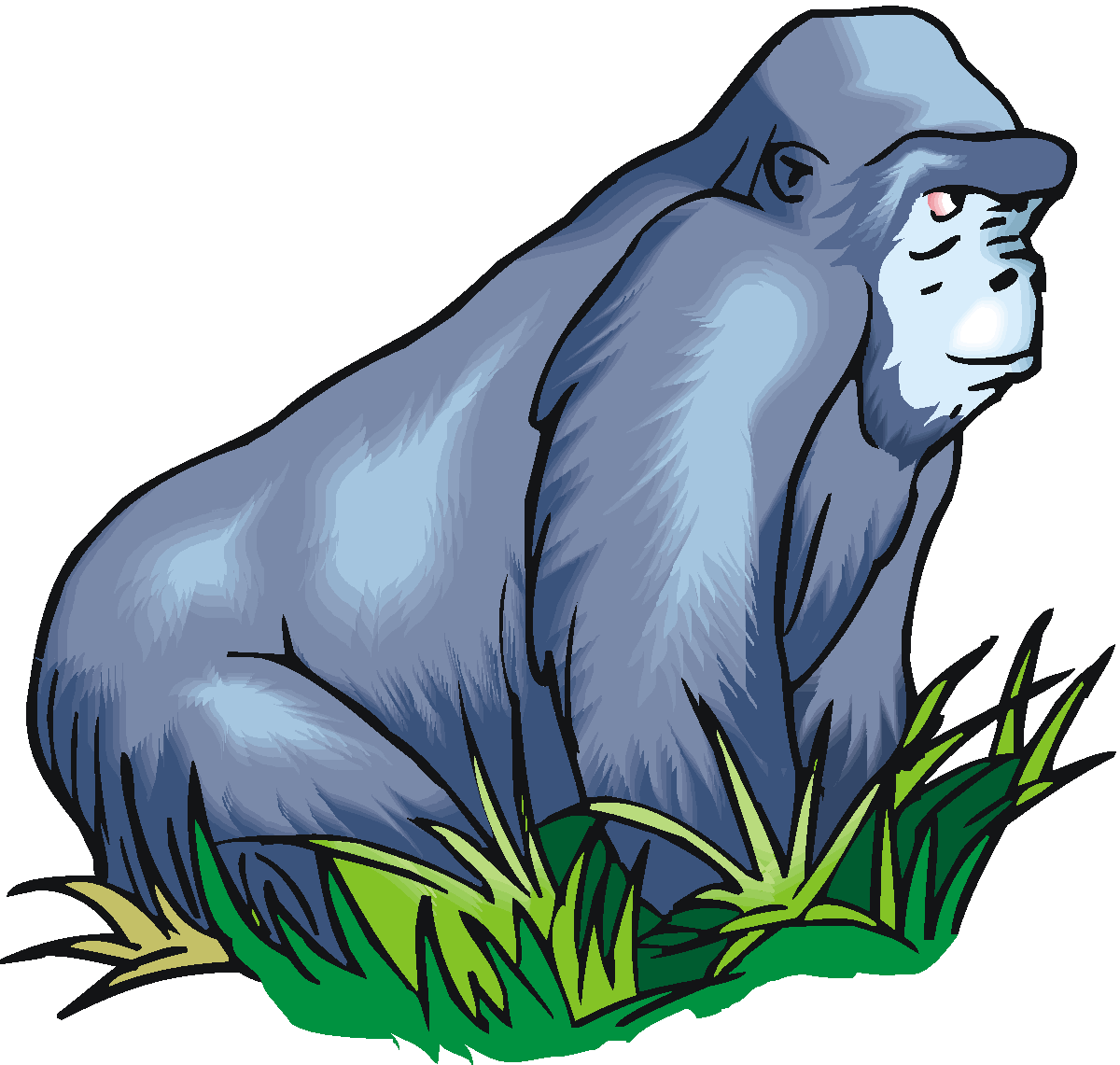1200x1141 Best Gorilla Clipart