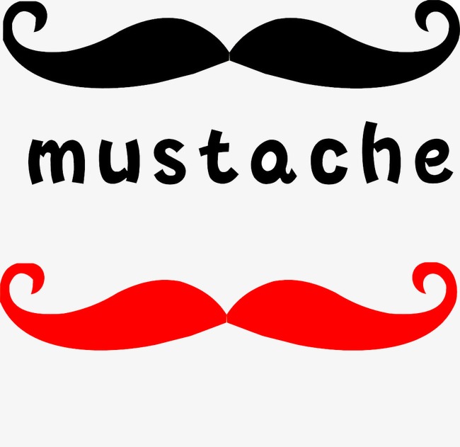 650x631 Moustache, Red, Black Png Image And Clipart For Free Download