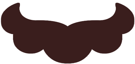 453x215 Moustache Clipart Mario Mustache