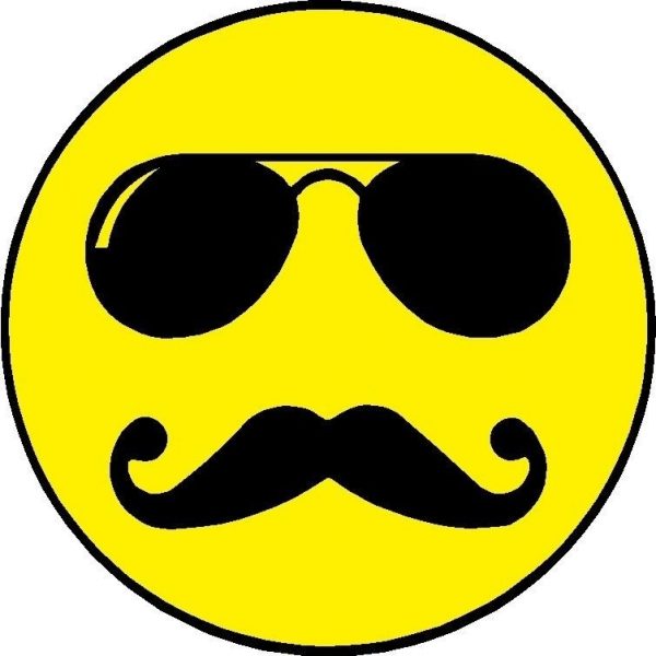600x600 Smiley Face With Mustache And Thumbs Up Free Download Clip Art