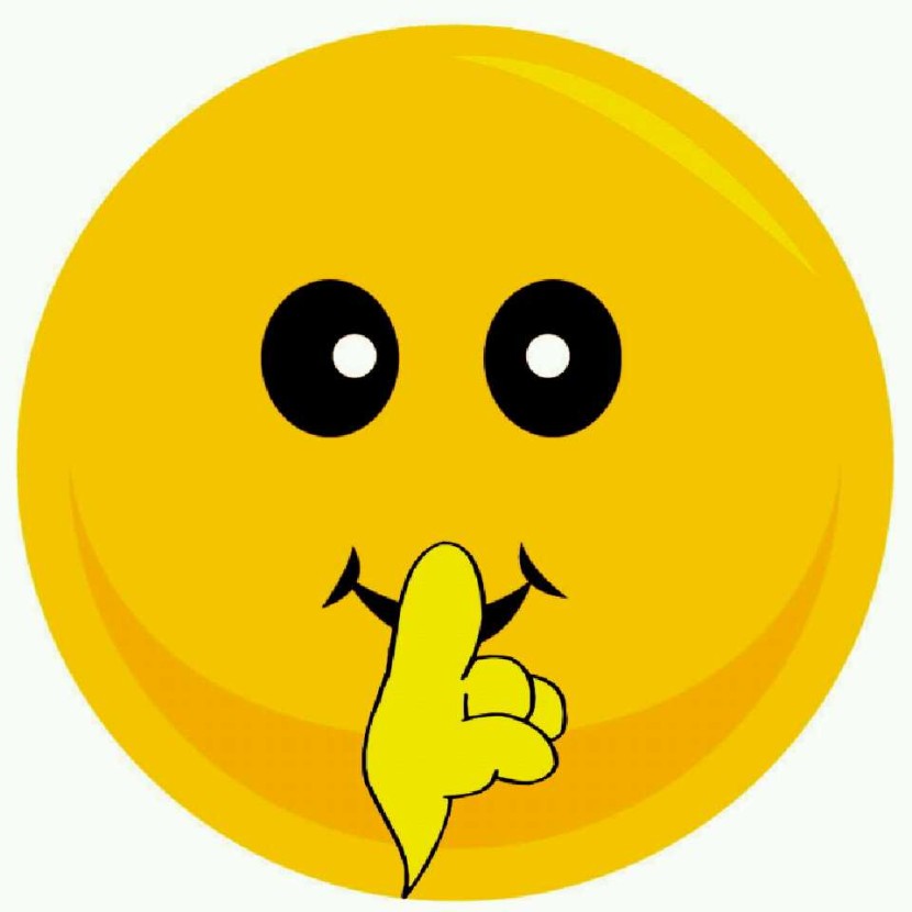 830x830 Quiet Signs Clip Art