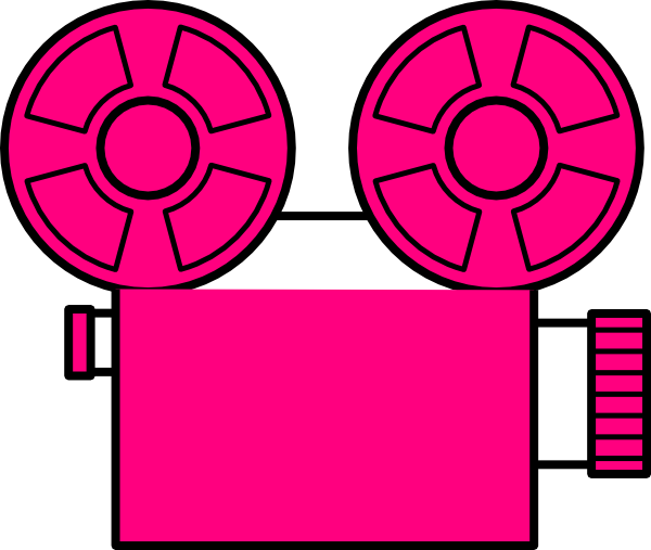 600x507 Pink Camera Clip Art