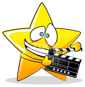 292x299 Movie Star Cartoon Premium Clipart