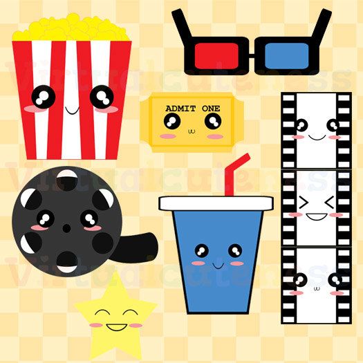 525x525 Movie Theater Clipart