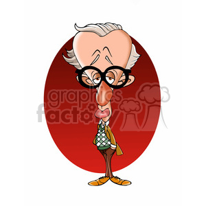 300x300 Clip Art Cartoon Celebrities And More Related Vector Clipart