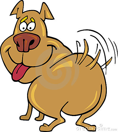 400x447 Wagging Clipart