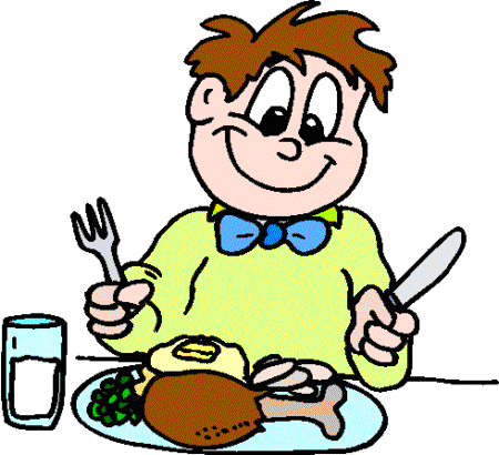 450x410 Christmas Dinner Clip Art 9401303