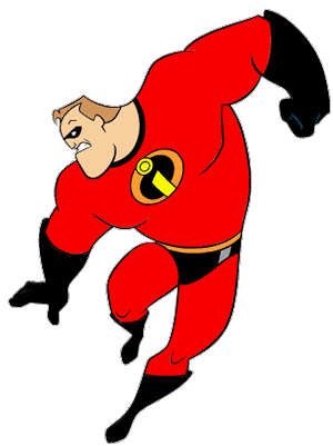 300x401 Mr Incredible Clip Art