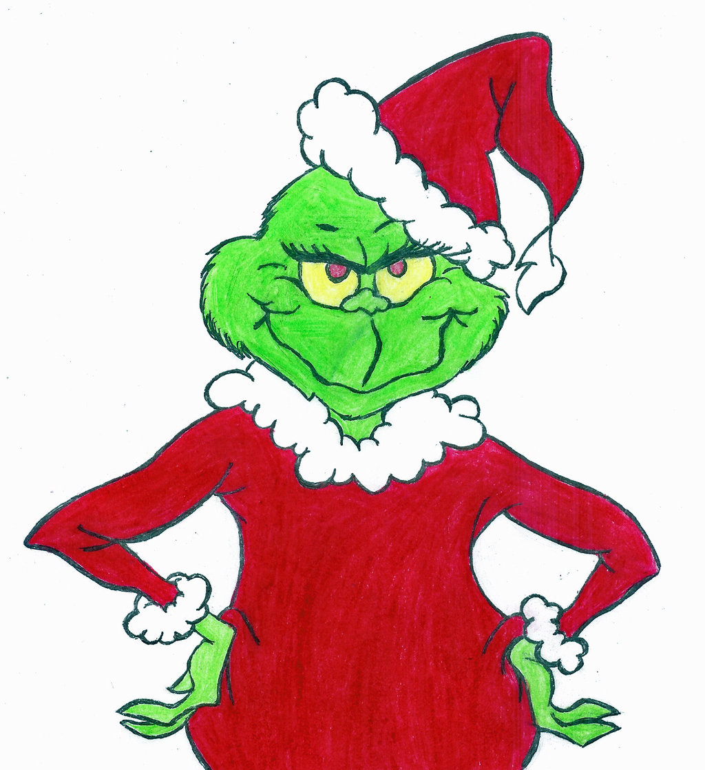 1024x1118 The Grinch Full Body Clipart