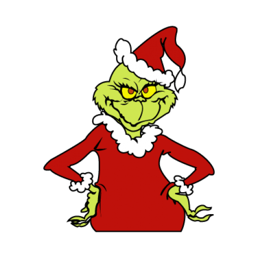 518x518 Mr. Grinch Clip Art