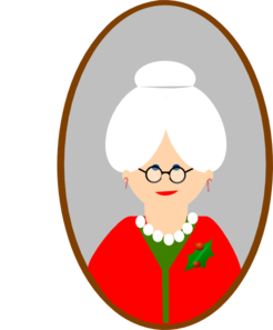 246x297 Mrs. Claus Clip Art