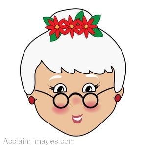 300x300 Clip Art Of Mrs Claus