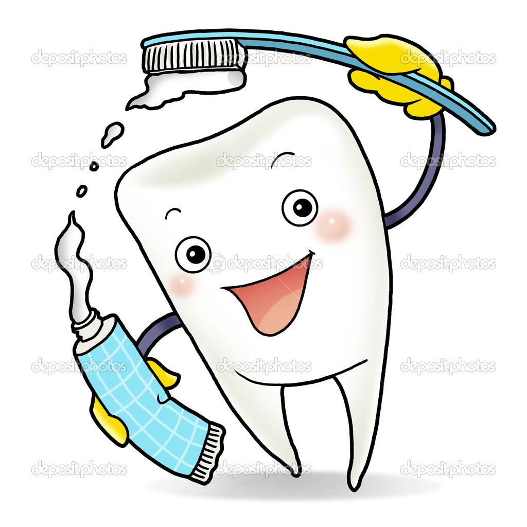 1024x1024 Happy Tooth Clipart