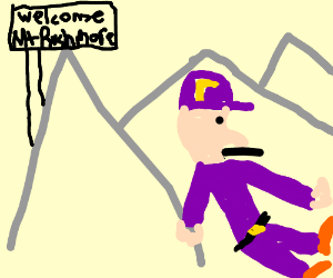 300x250 Mt Rushmore But With Waluigis