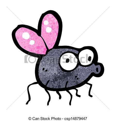 449x470 Cartoon Fly Eps Vector