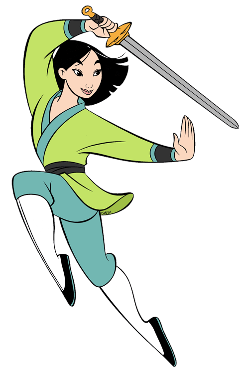 500x750 Mulan Clip Art Disney Clip Art Galore