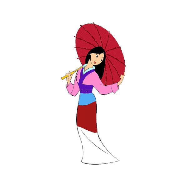600x600 Mulan Clipart