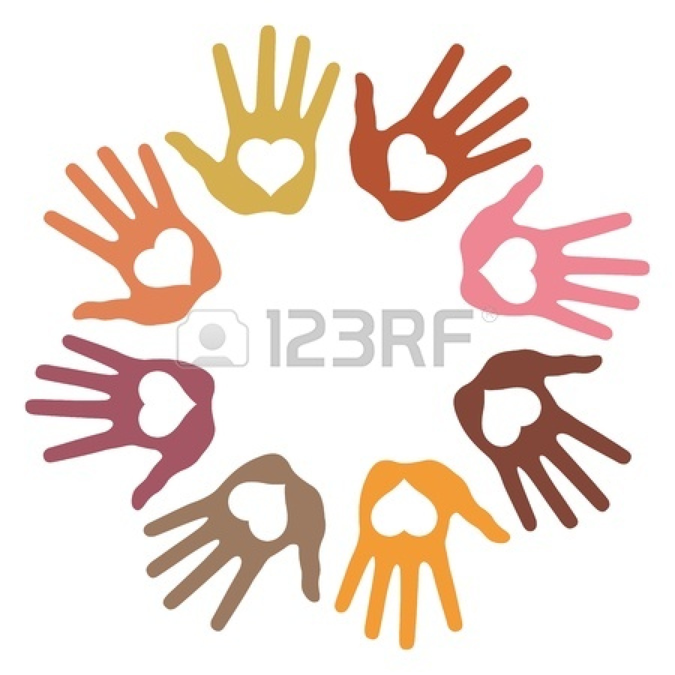 1350x1350 Hand Clipart Multicultural Free Collection Download And Share
