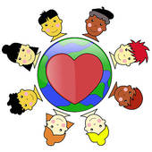 170x170 Multicultural Family Clipart