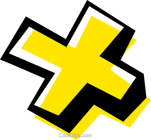 480x447 Multiplication Sign Royalty Free Vector Clip Art Illustration