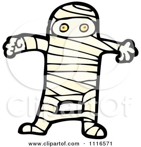 450x470 Clipart Halloween Mummy 3
